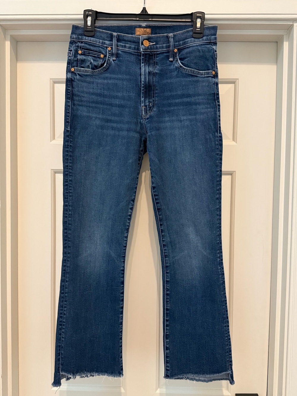 MOTHER The Insider Crop Step Fray - Size 29